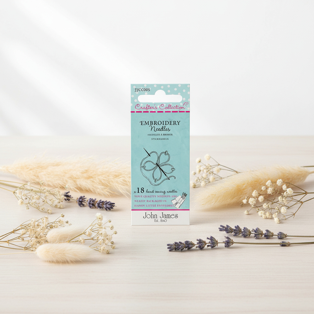 Embroidery Needles N°7-10 - John James - JJCC005: Quality and Versatility in Embroidery