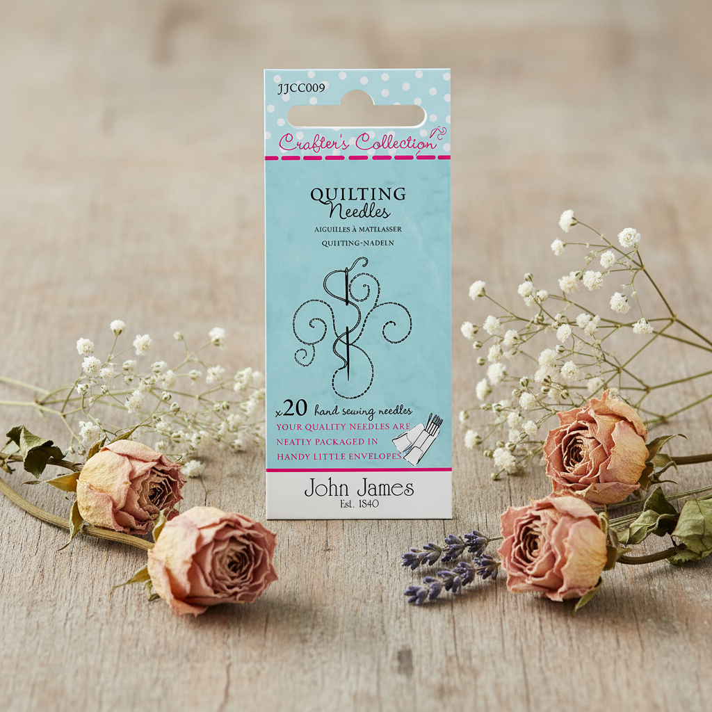 Quilting Needles No. 7-10 - John James JJCC009: Essential Tools for Demanding Quilting