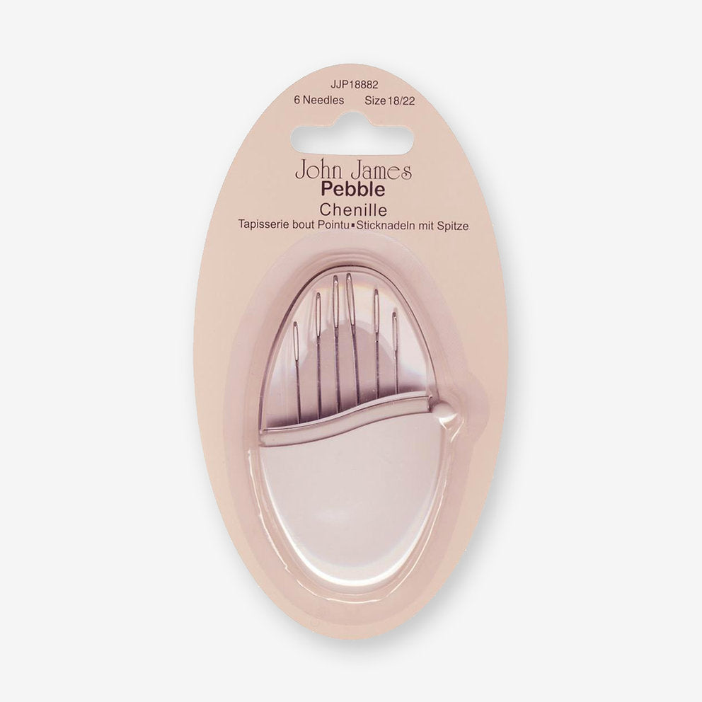 18-22 Agujas de Chenille John James Pebble JJP18882: La Solución Perfecta para tus Proyectos de Costura a Mano