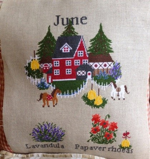 June - Lilli Violette - Cross Stitch Chart