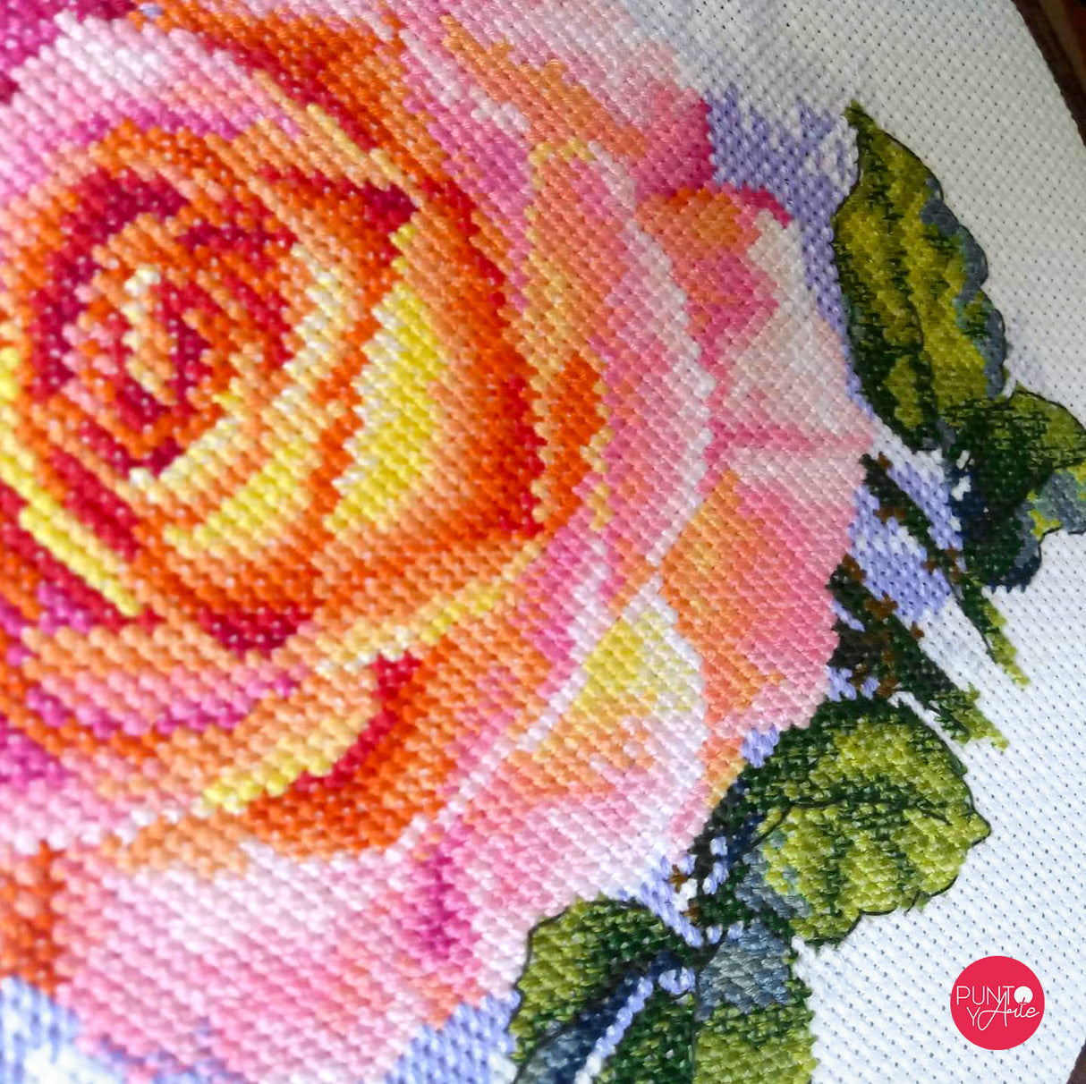 K-138 Pink - Merejka - Cross stitch kit