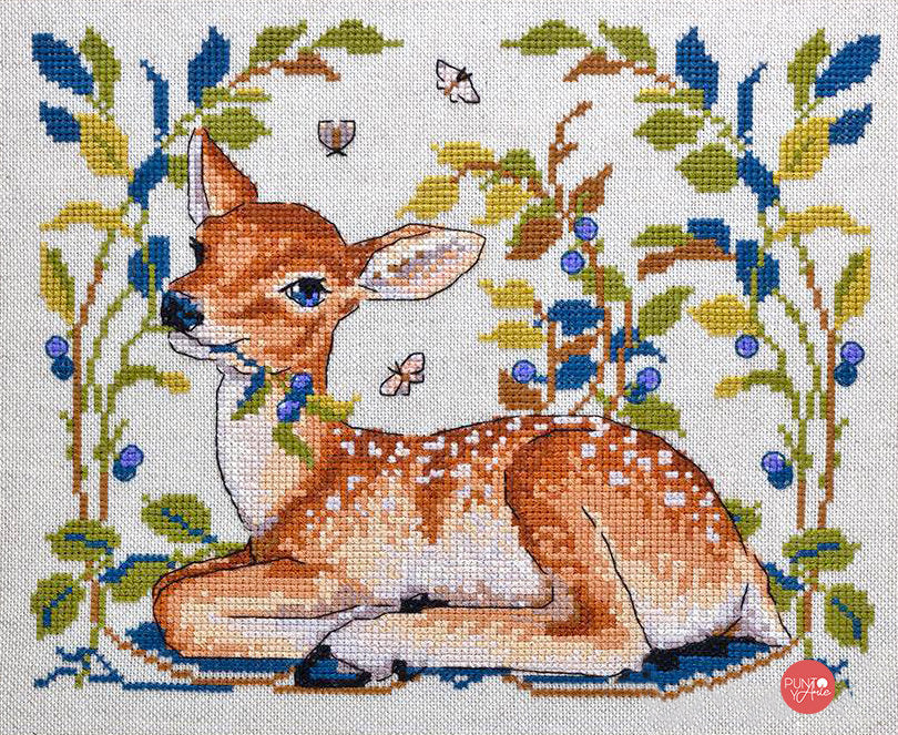 K-145A Little Fawn - Merejka - Cross Stitch Kit