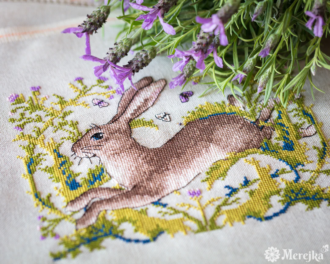 The Hare - K-147A Merejka - Cross stitch kit