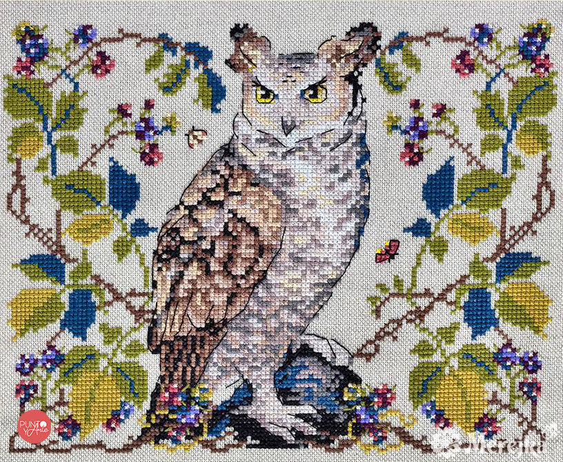 K-148 A The Owl - Merejka - Cross stitch kit