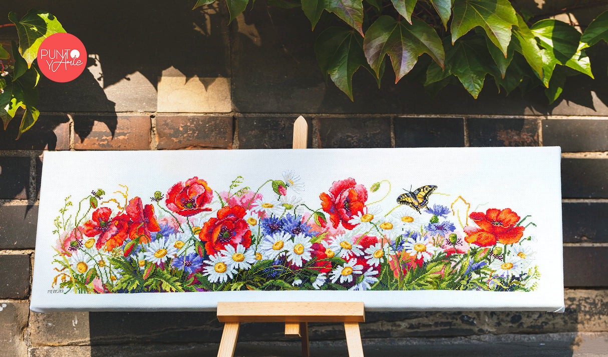 Cross stitch kit "Country Beauties" by Merejka K-163