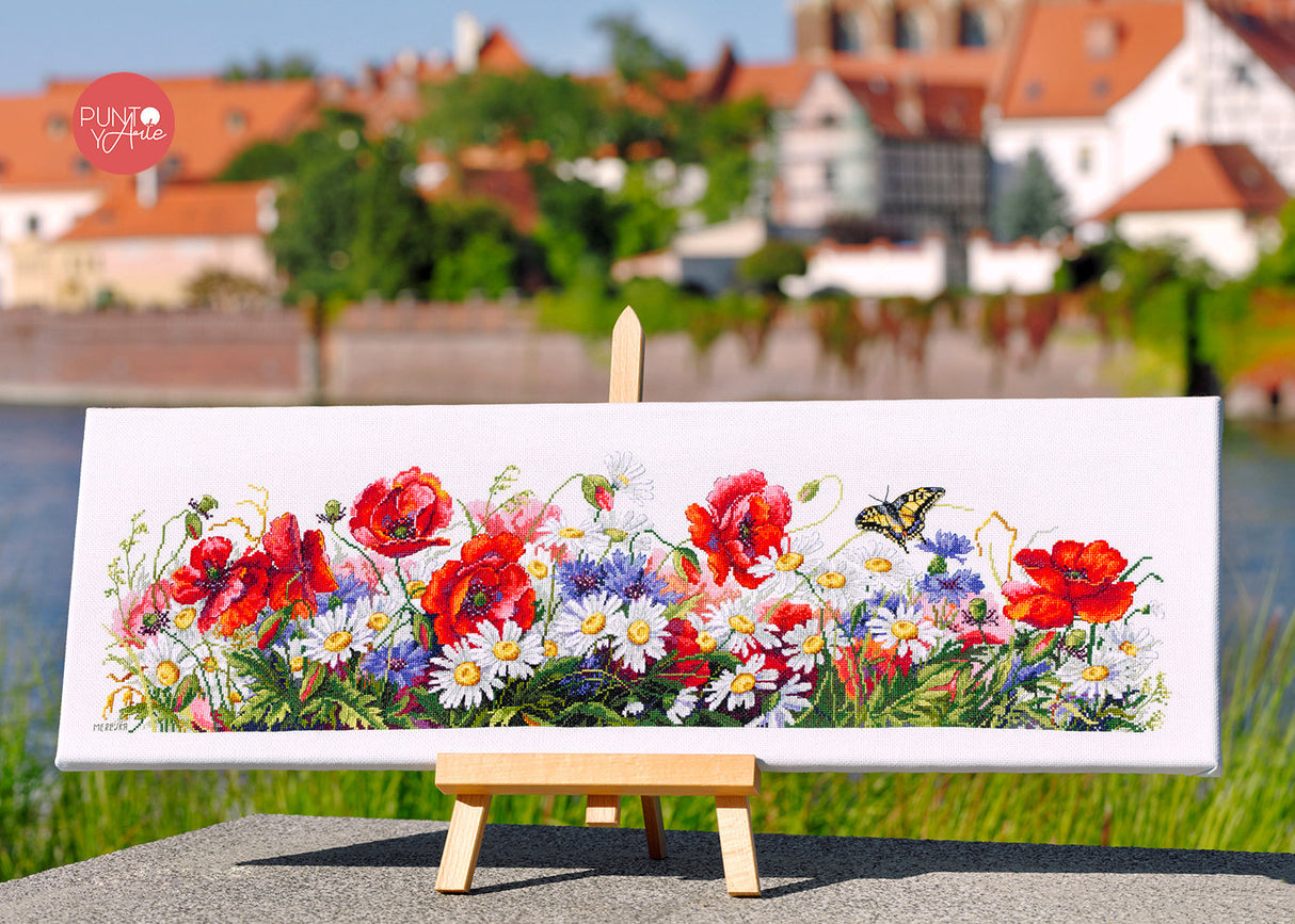 Cross stitch kit "Country Beauties" by Merejka K-163