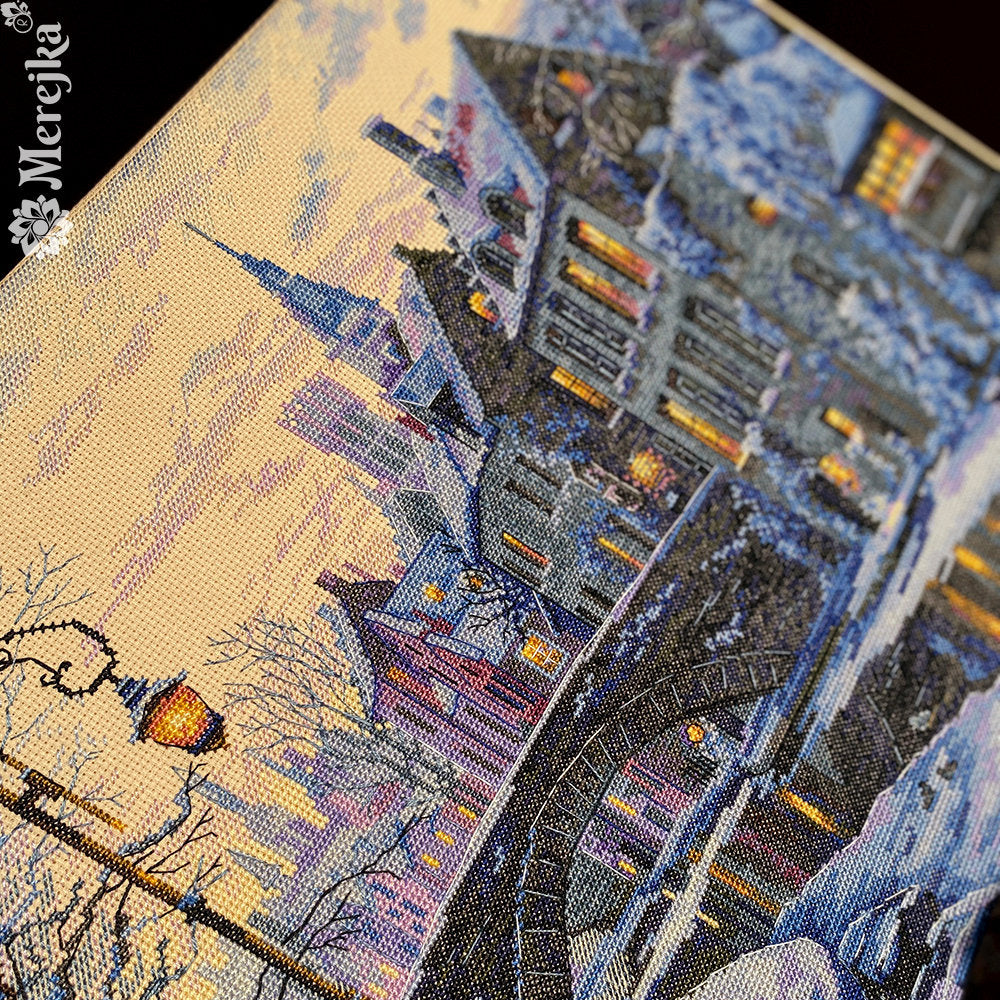 Cross Stitch Kit "Winter Night" by Merejka K-169