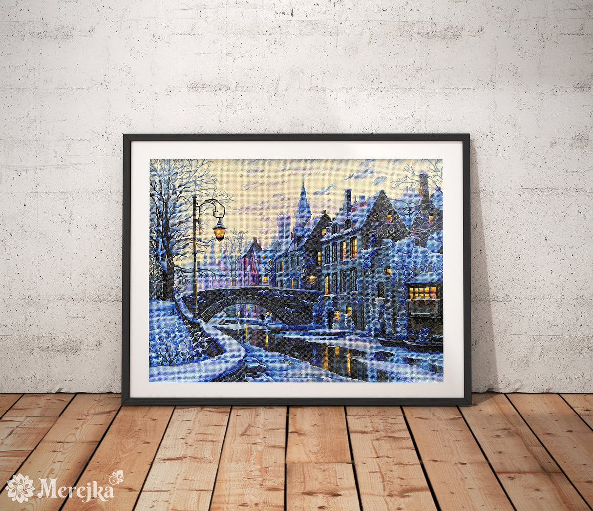 Cross Stitch Kit "Winter Night" by Merejka K-169