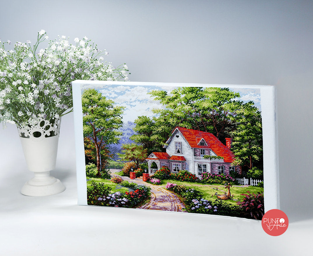 Merejka K-170 Cross Stitch Kit - Sterling Estate