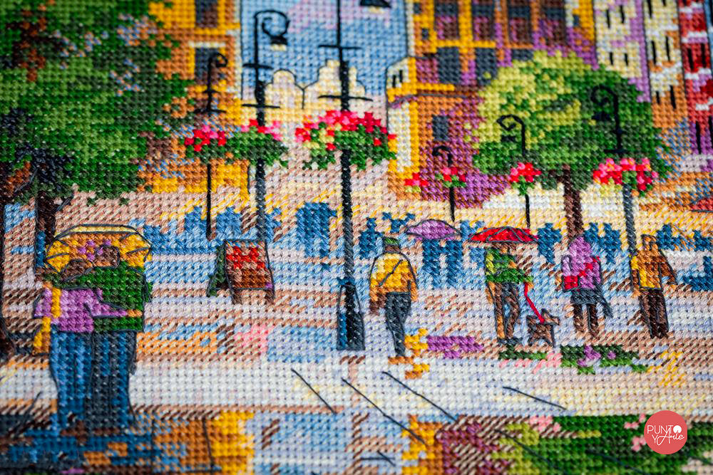 Cross Stitch Kit "Beautiful City" by Merejka K-173