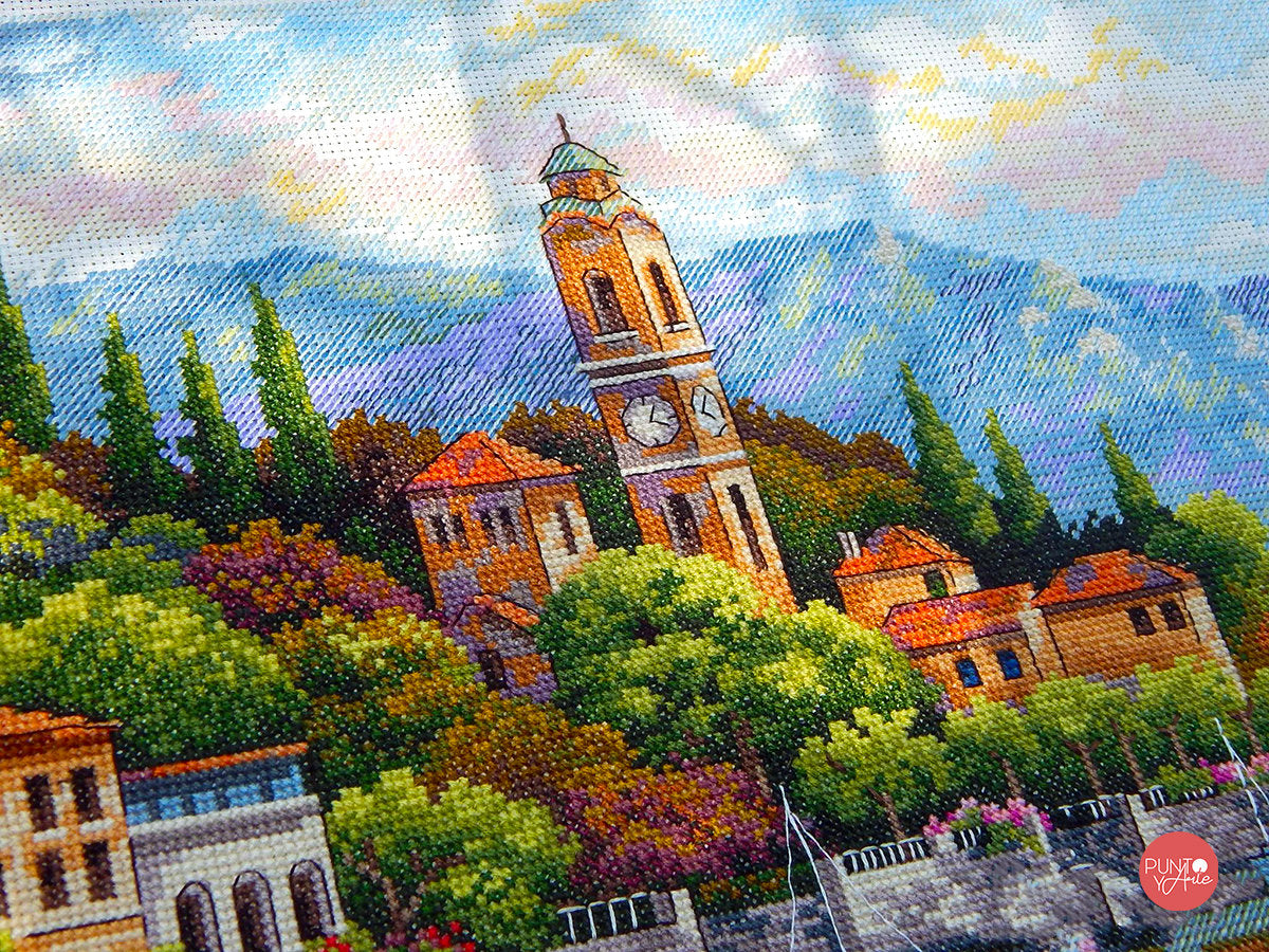 Cross Stitch Kit "Lake Como" by Merejka - K-175