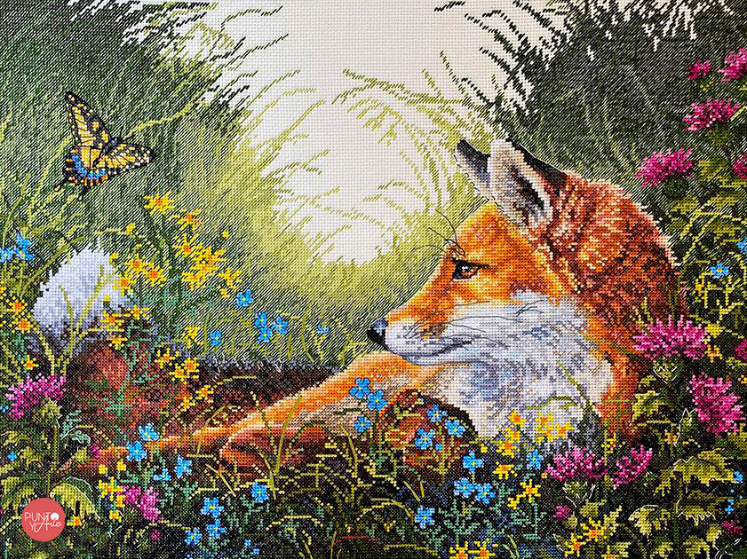 Cross Stitch Kit Merejka K-176 - Daydream. Fox
