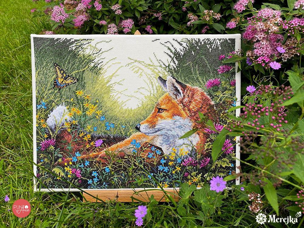 Cross Stitch Kit Merejka K-176 - Daydream. Fox