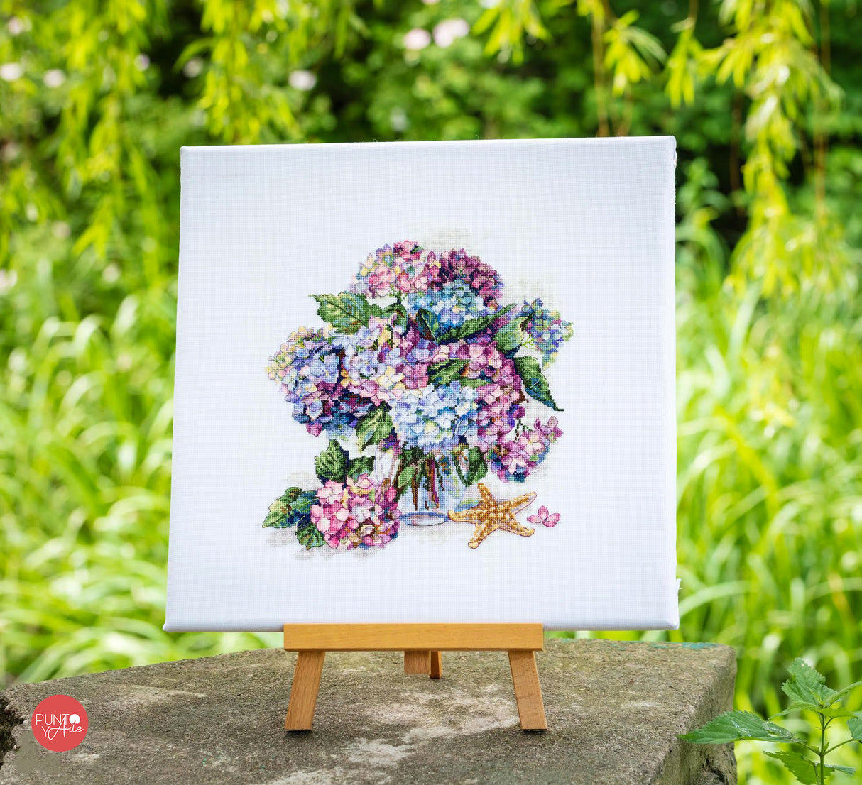 Cross Stitch Kit Merejka K-178 - Hydrangea