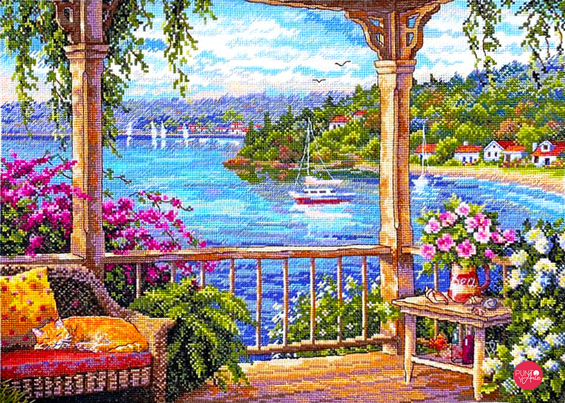 Cross Stitch Kit - Summer Landscape - Merejka K-184 Tranquility