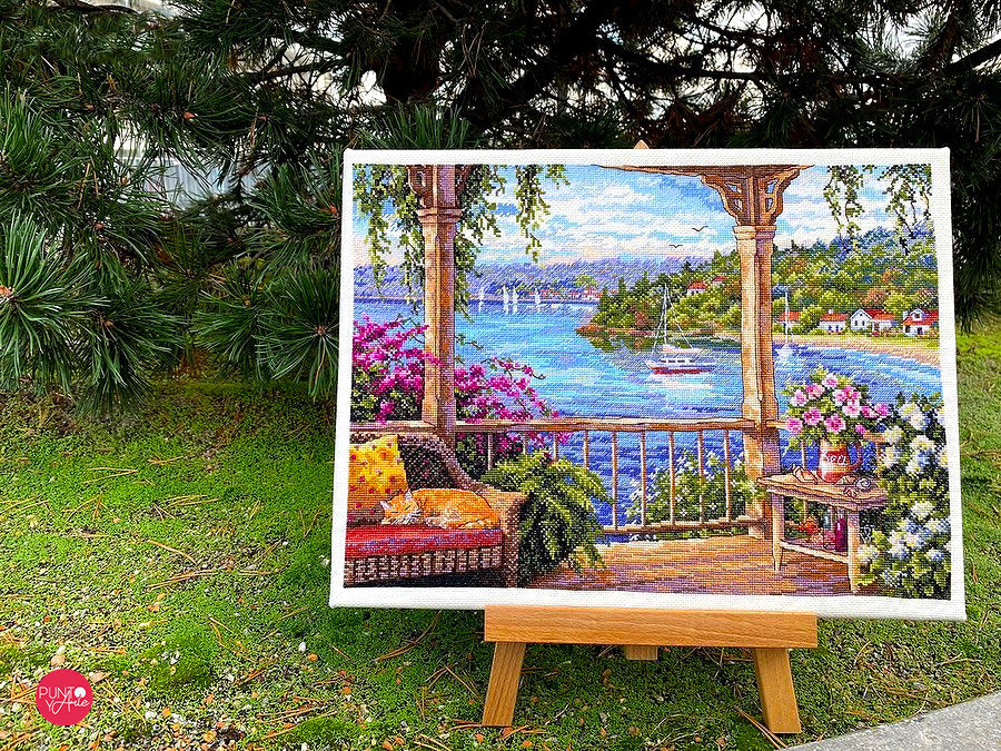 Cross Stitch Kit - Summer Landscape - Merejka K-184 Tranquility