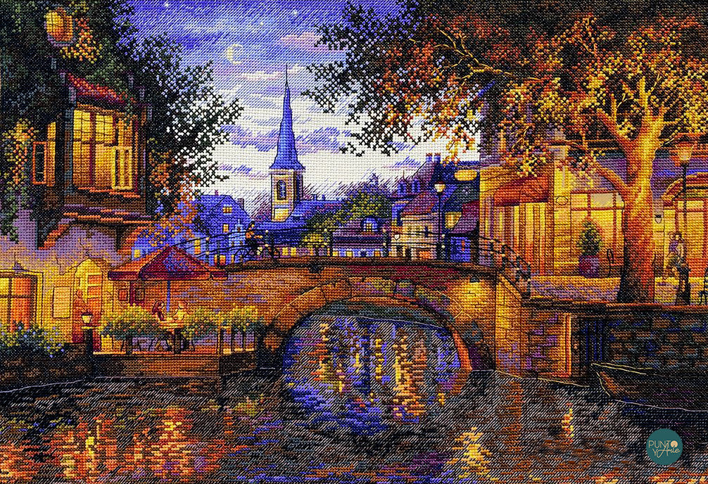 Twilight Reflection Cross Stitch Kit by Merejka - K-186