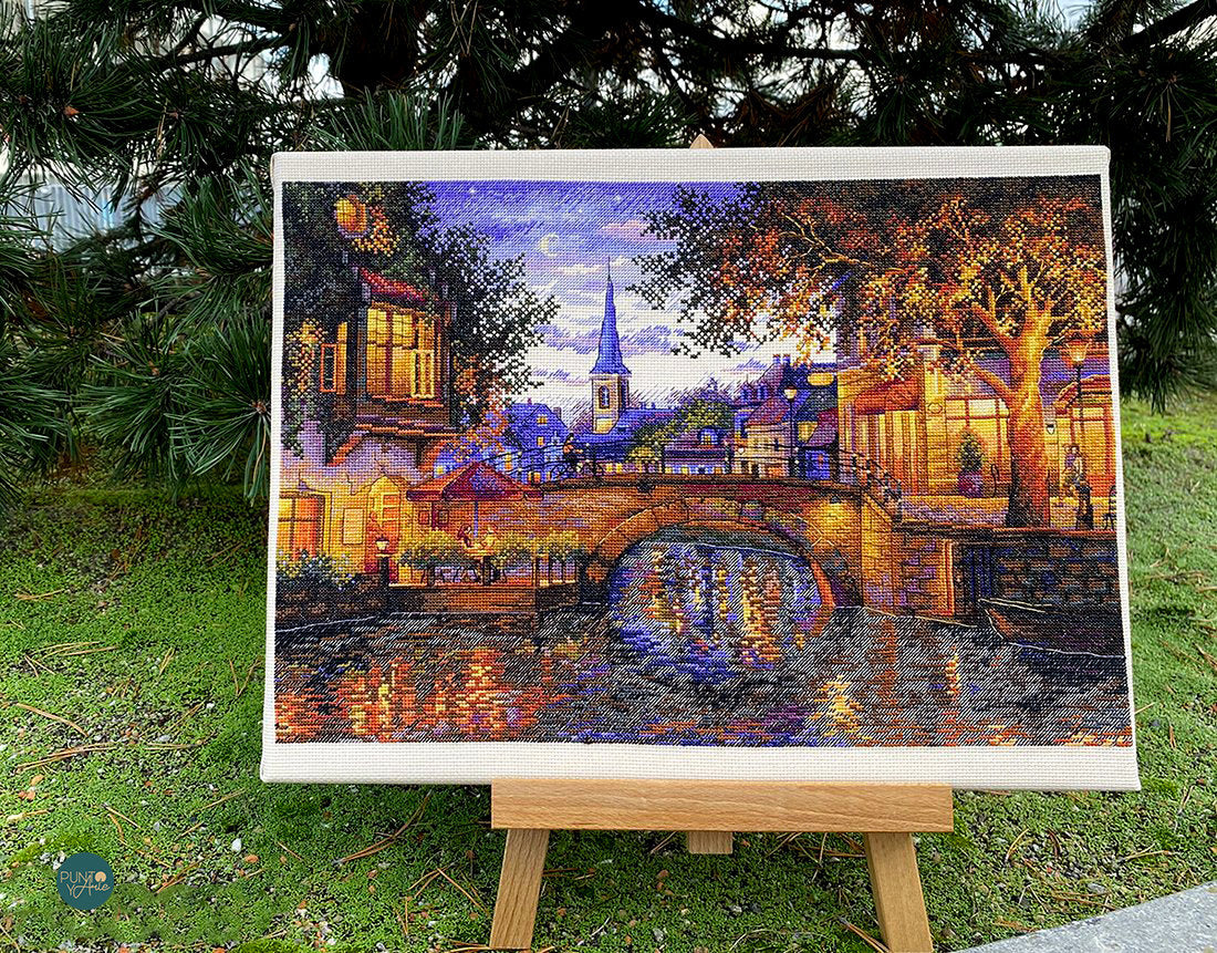 Twilight Reflection Cross Stitch Kit by Merejka - K-186