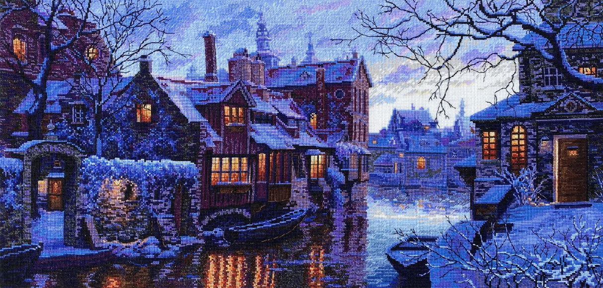 Venice of the North K-211 Merejka - Premium Cross Stitch Kit