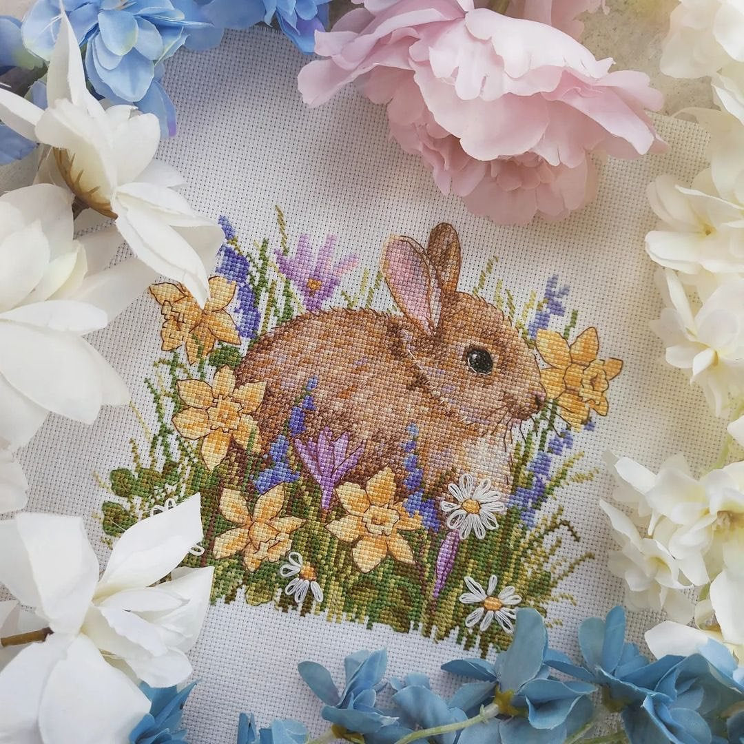 Cross Stitch Kit Merejka Bunny K-225