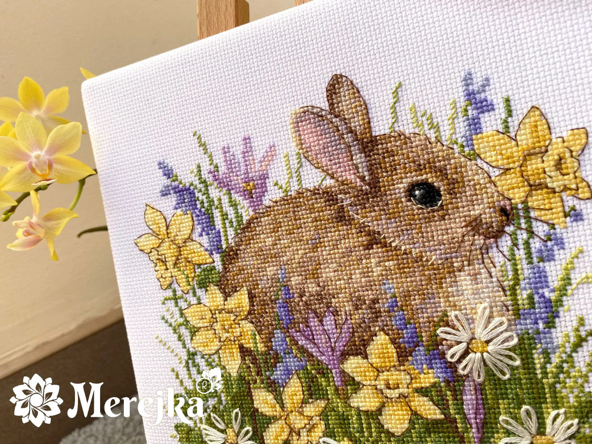 Cross Stitch Kit Merejka Bunny K-225