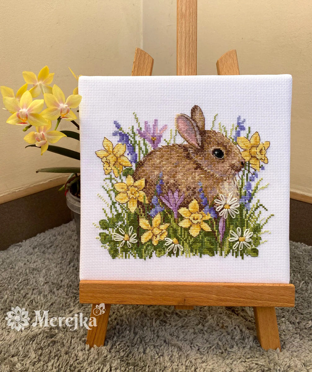 Cross Stitch Kit Merejka Bunny K-225