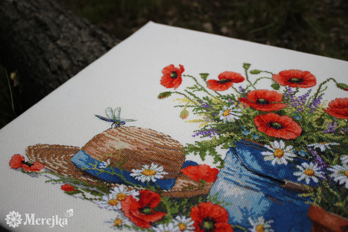 Kit de Punto de Cruz Merejka – Summer Still Life – K-252