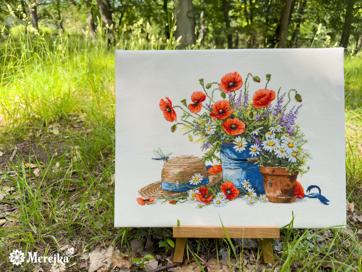 Kit de Punto de Cruz Merejka – Summer Still Life – K-252