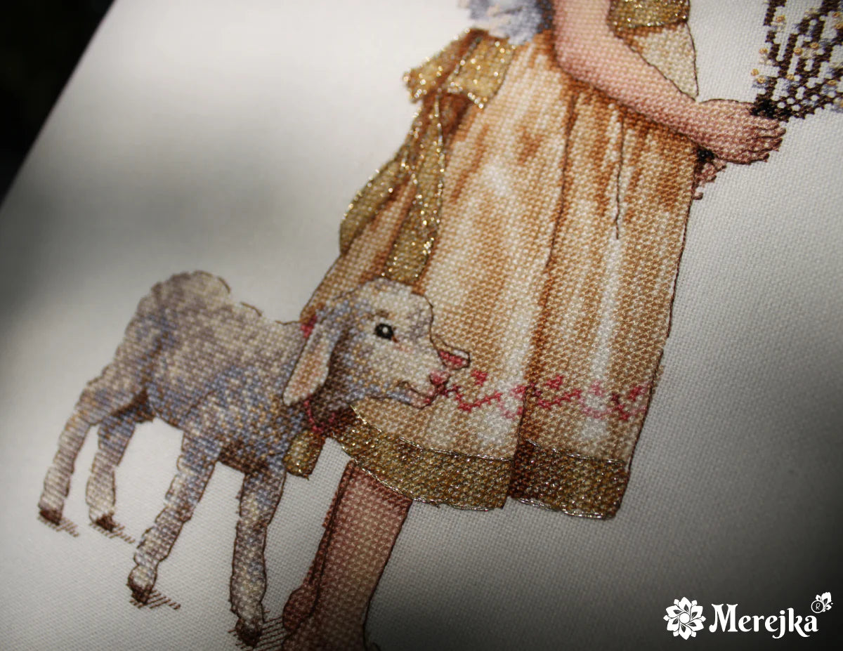 Kit de Punto de Cruz Merejka – Welcoming Spring – K-256A