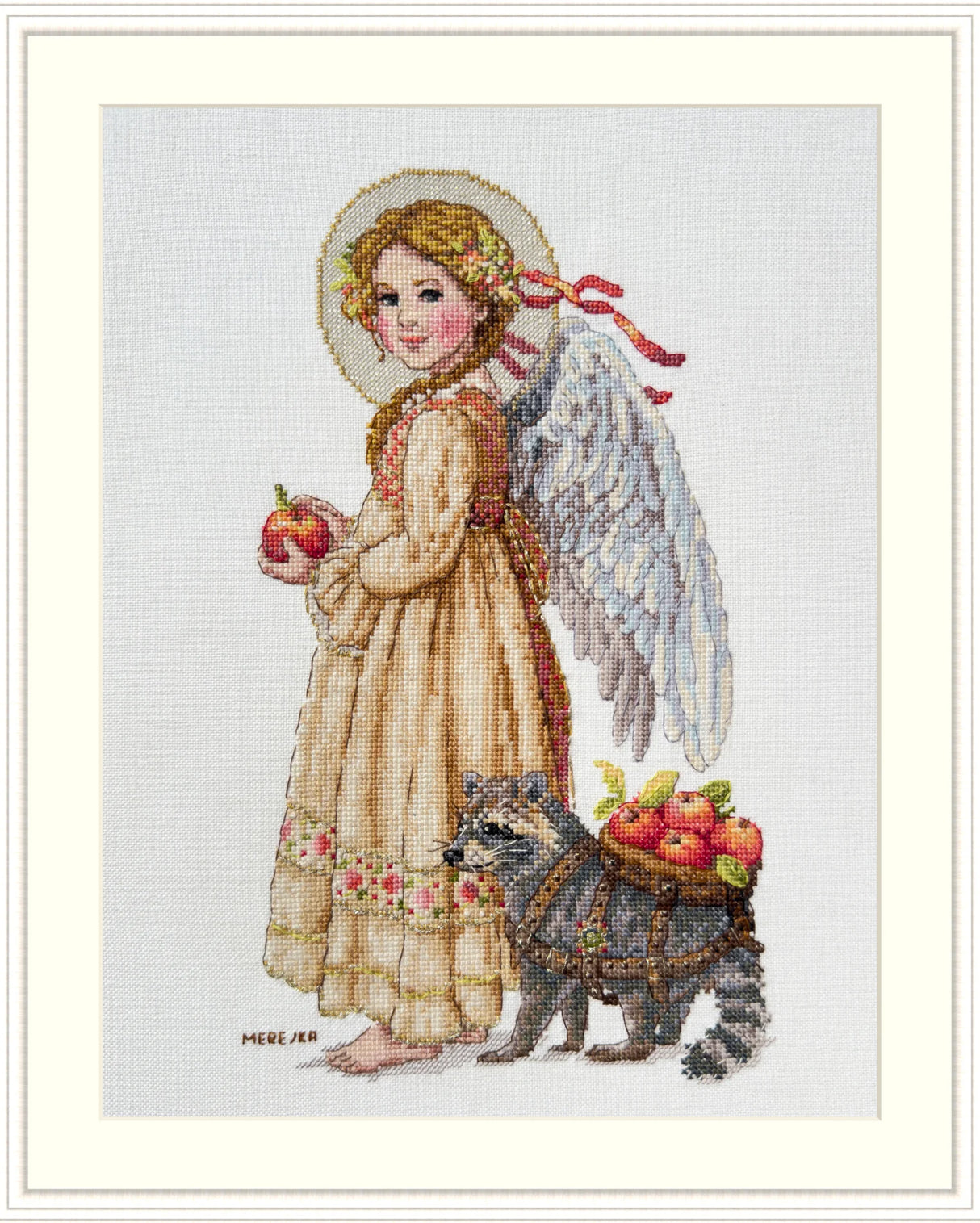 Kit de Punto de Cruz Merejka – It’s Apple Picking Time – K-259A