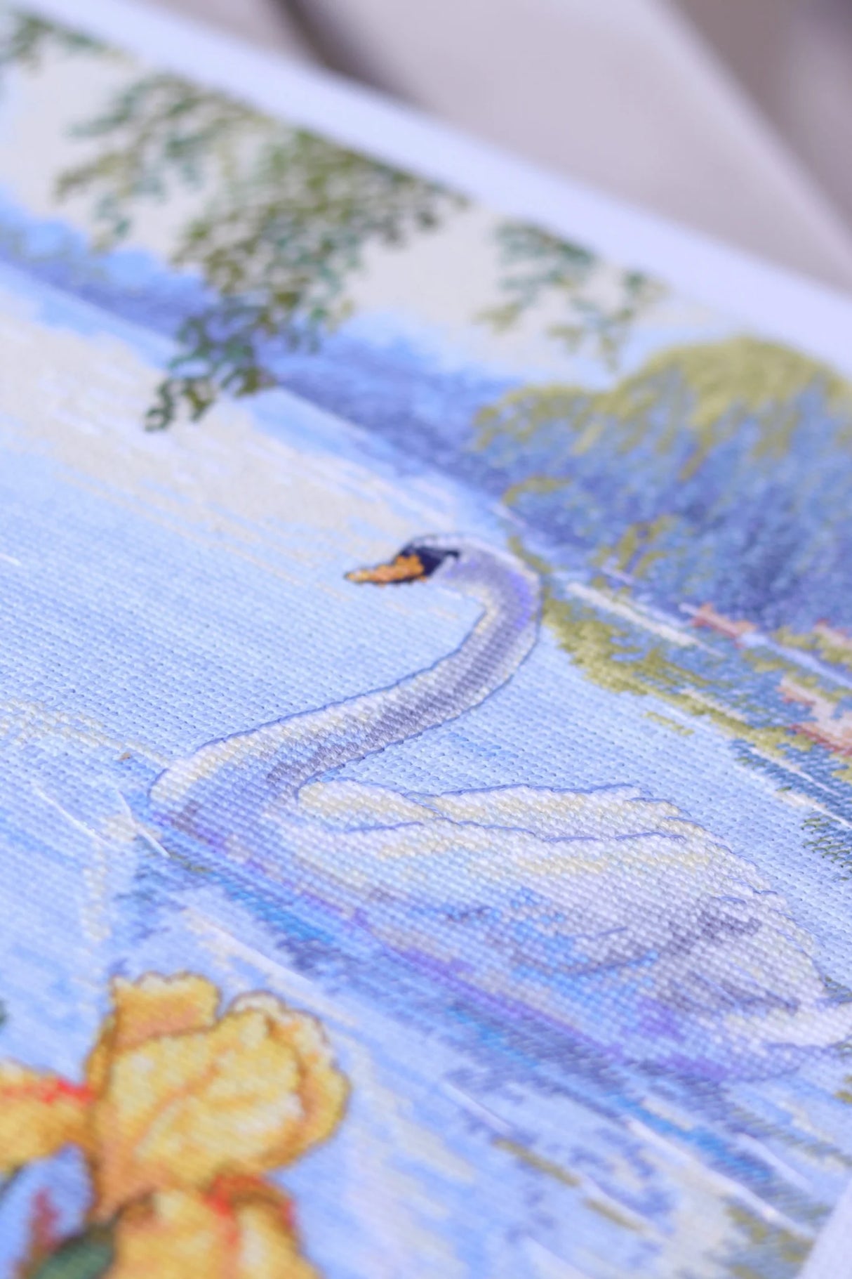 Kit de Punto de Cruz Merejka – Enchanted Pond – K-263