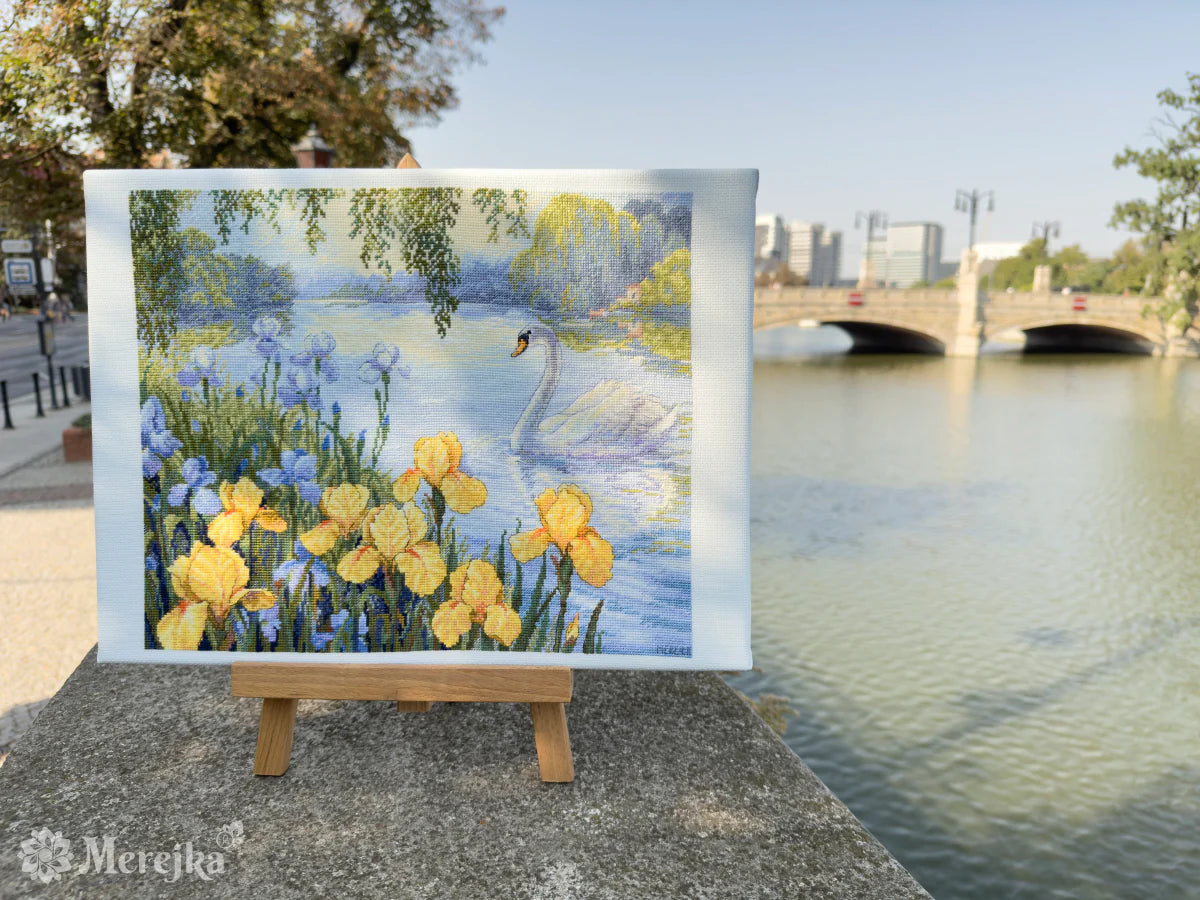 Kit de Punto de Cruz Merejka – Enchanted Pond – K-263