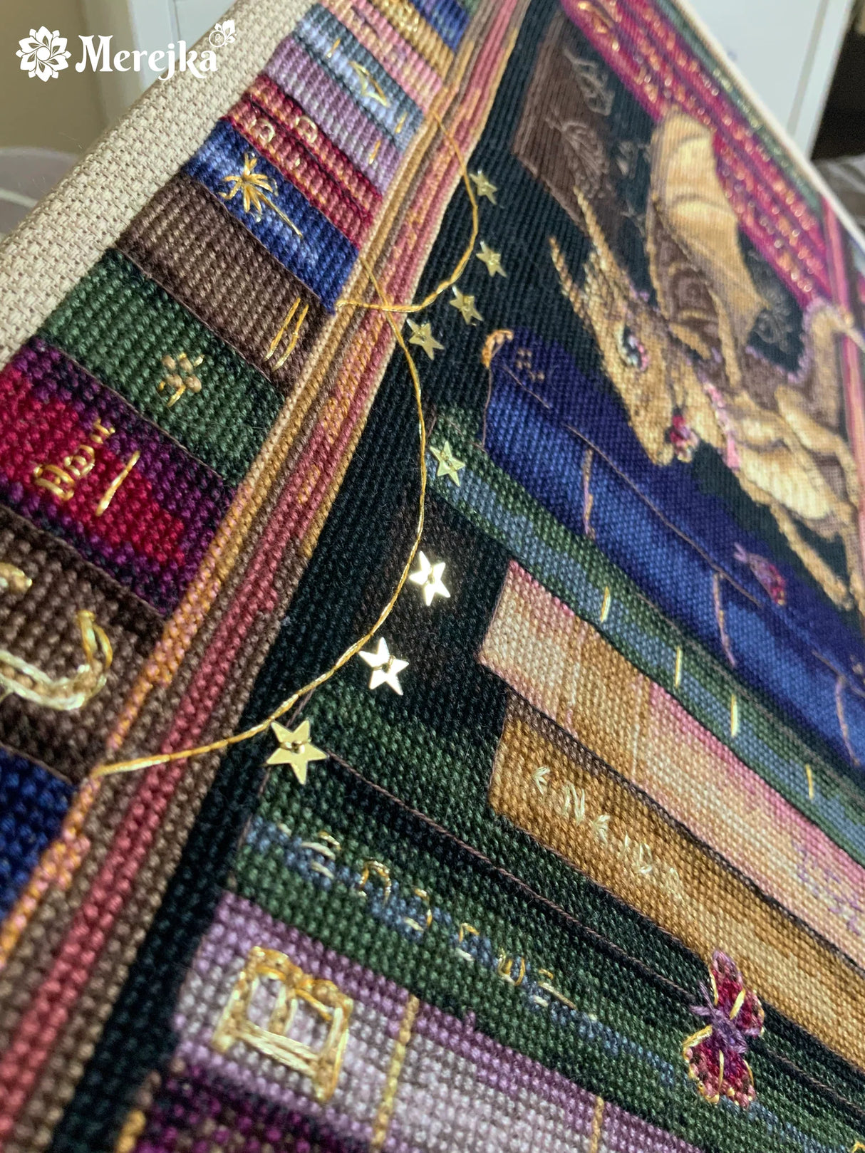 Kit de Punto de Cruz Merejka – The Moth Hunters – K-266