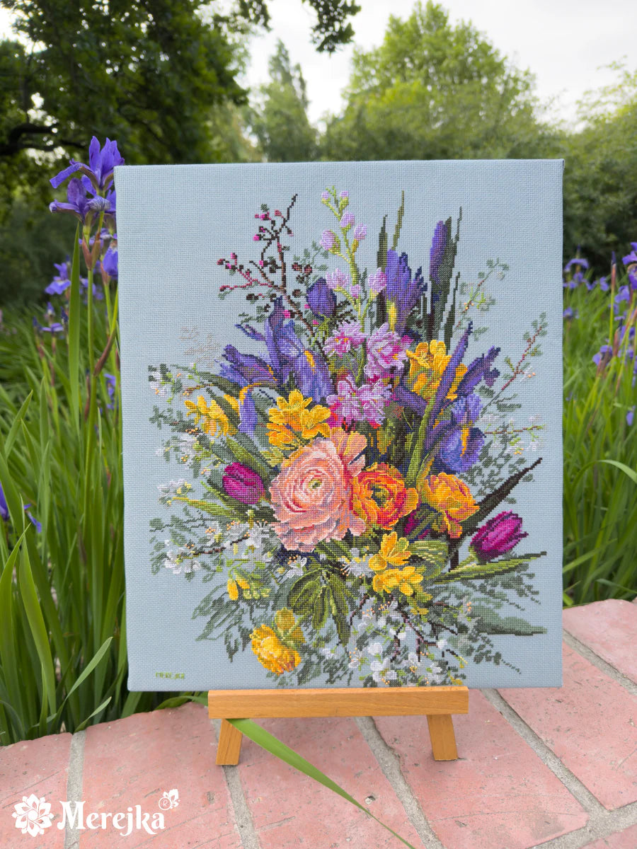 Kit de Punto de Cruz Merejka – Garden Awakening K-271