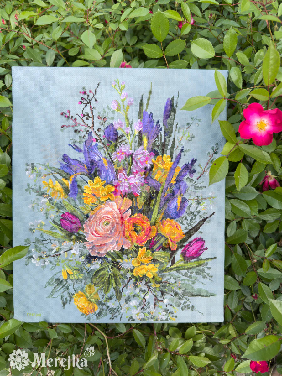 Kit de Punto de Cruz Merejka – Garden Awakening K-271