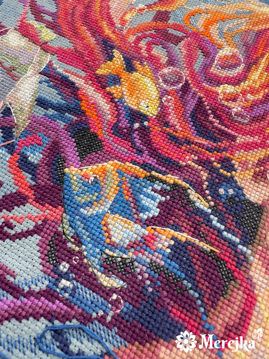 Kit de Punto de Cruz Merejka – Water K-275