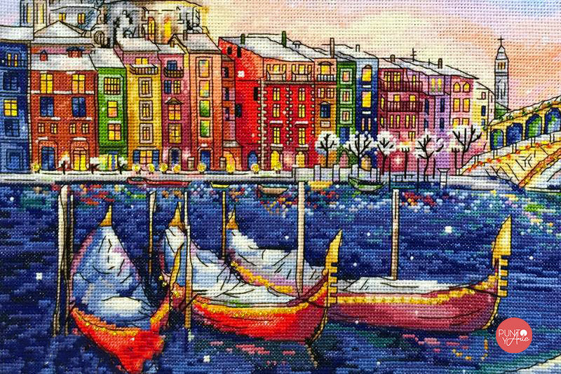 K-29 Holidays in Venice - Merejka - Cross stitch kit