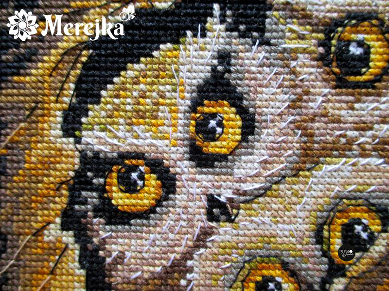 Cross Stitch Kit "Owl Family" by Merejka K-32