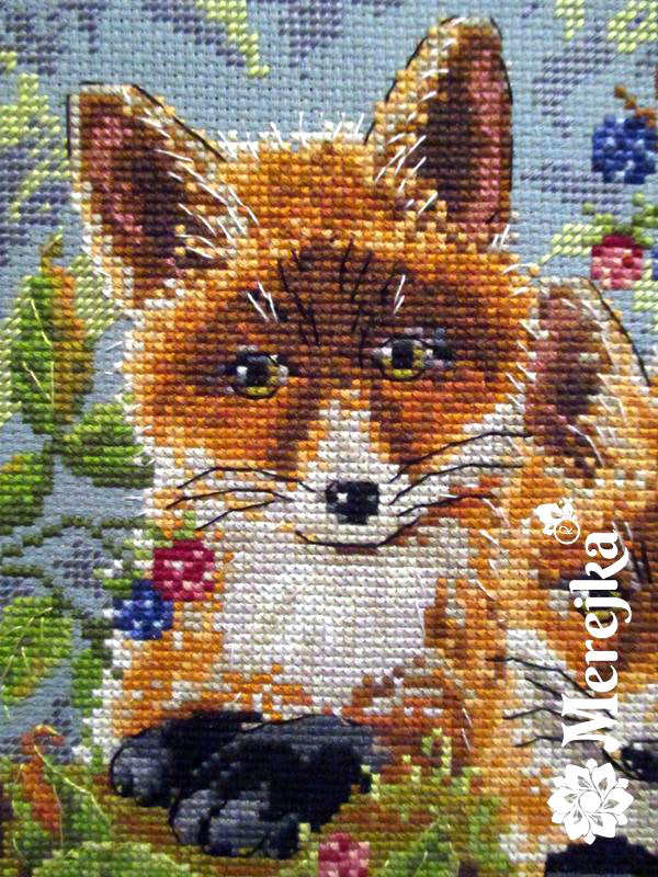 Foxes - K-44 Merejka - Cross stitch kit