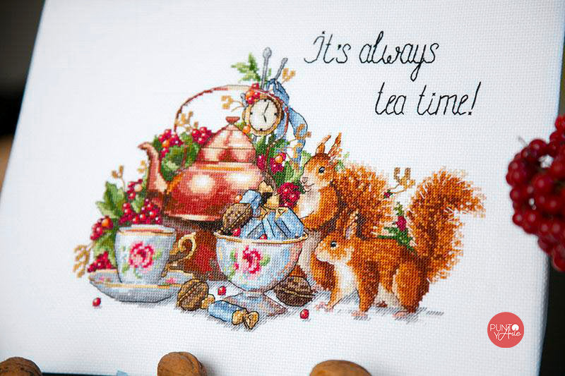 K-85 It's always tee time - Merejka - Cross stitch kit