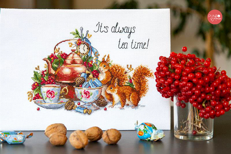 K-85 It's always tee time - Merejka - Cross stitch kit