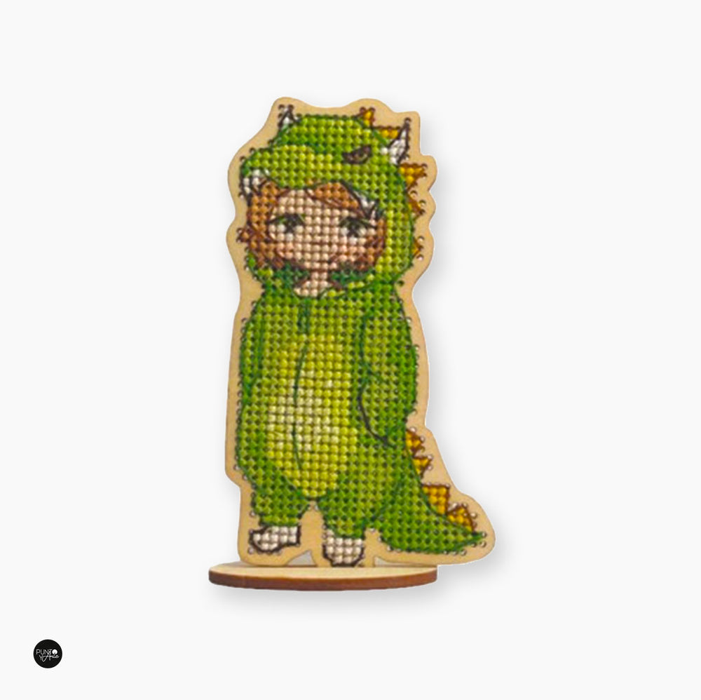 Baby dragon - Wizardi - Cross stitch kit KF022/121