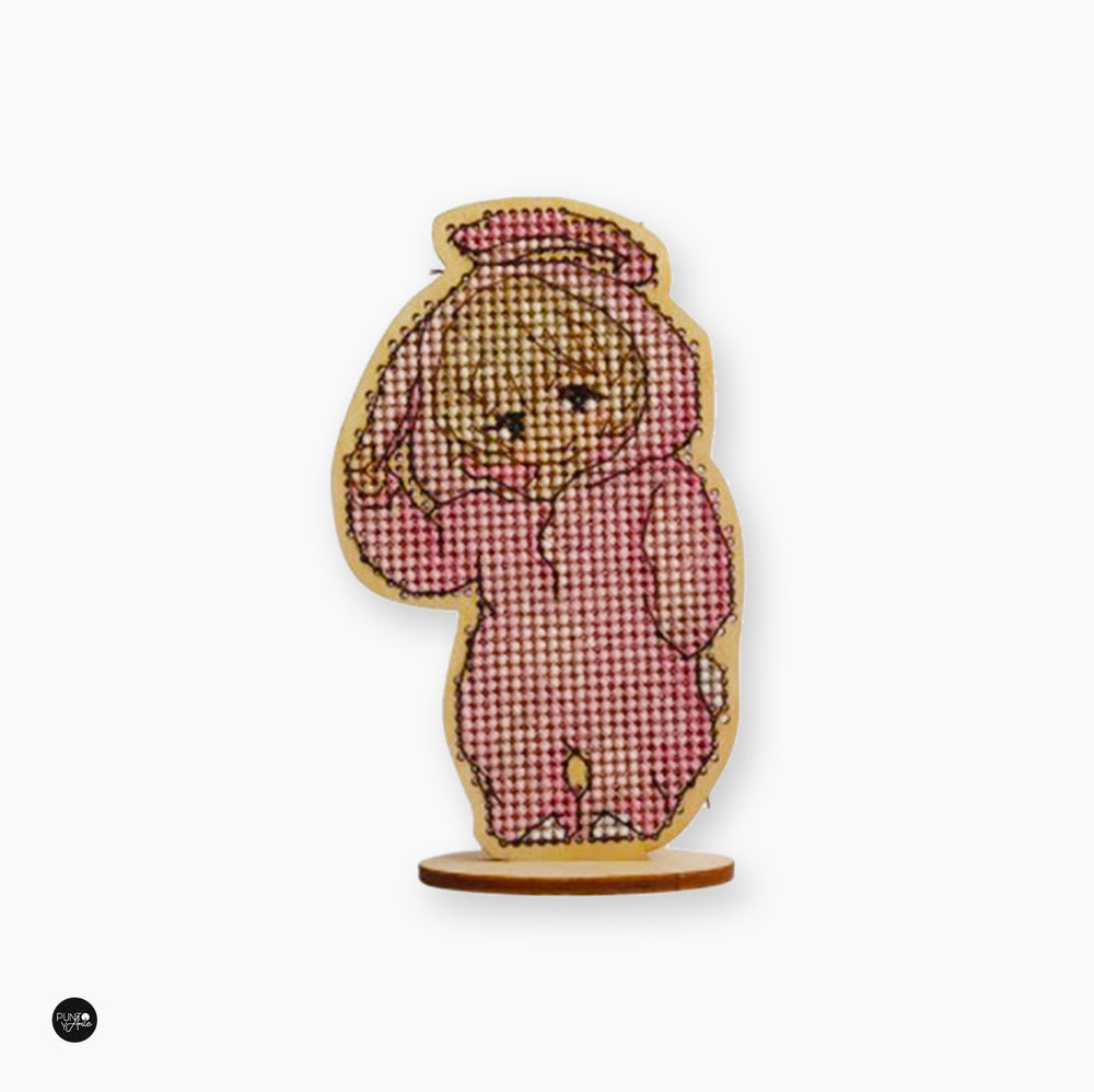 Baby Rabbit - Wizardi - Cross stitch kit KF022/123