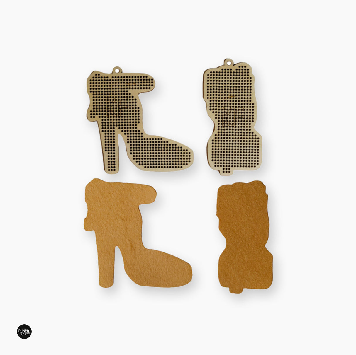 Golden Shoes - Wizardi - Cross stitch kit KF022/142