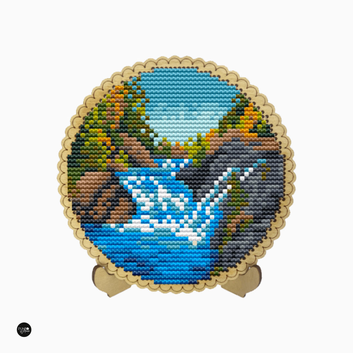 Cascade - Wizardi - Kit de point de croix KF022/32-5