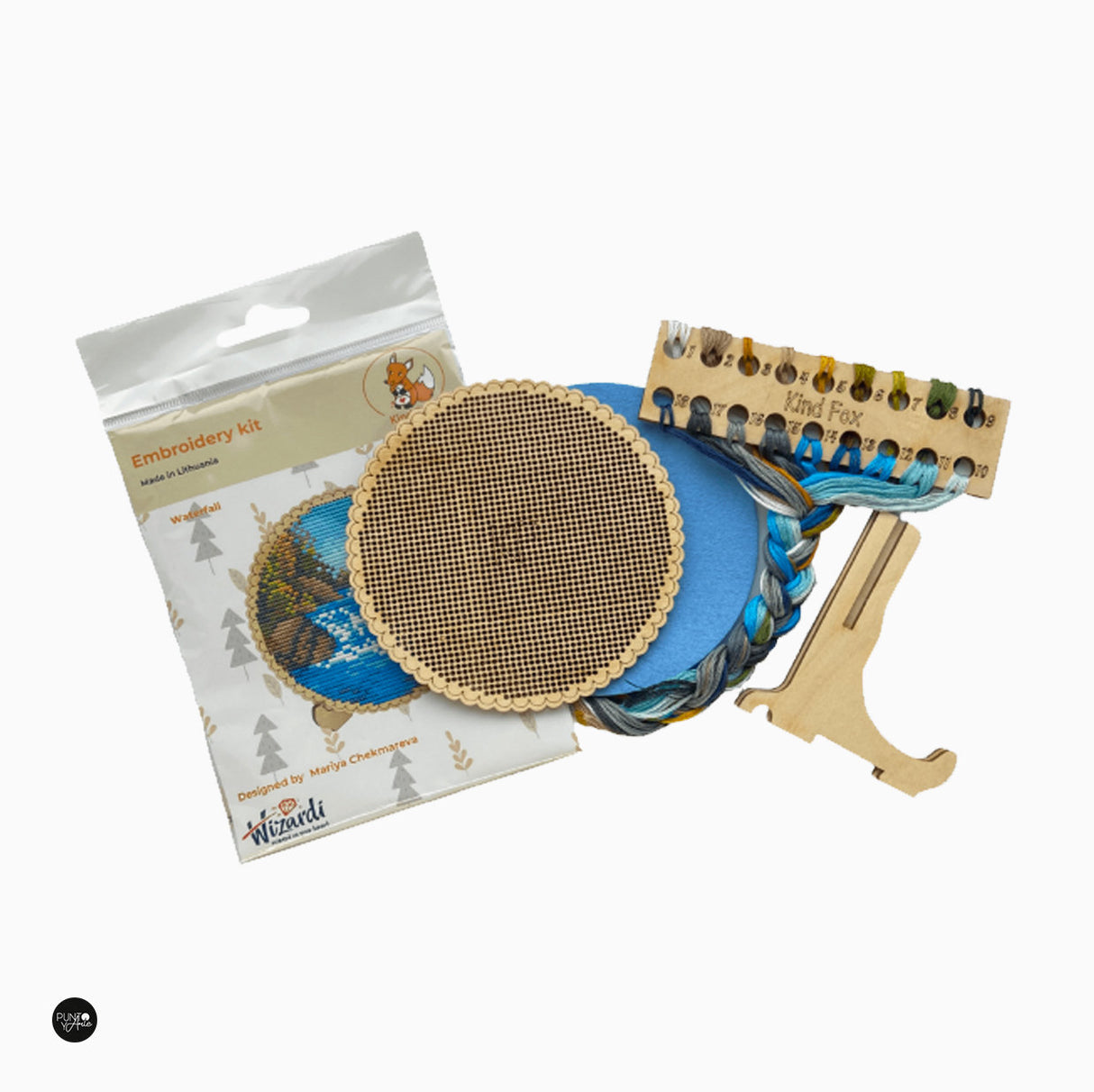 Cascade - Wizardi - Kit de point de croix KF022/32-5