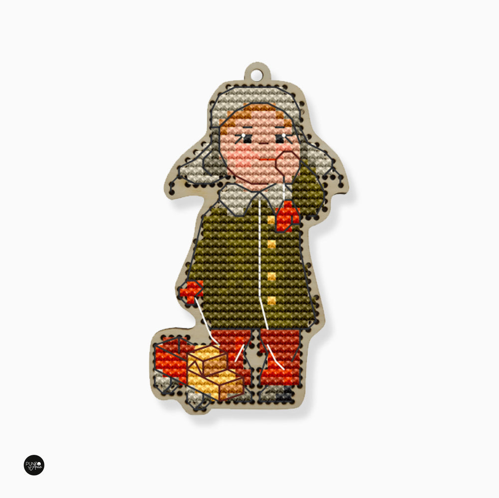 Winter Fun - Wizardi - Cross stitch kit KF022/55