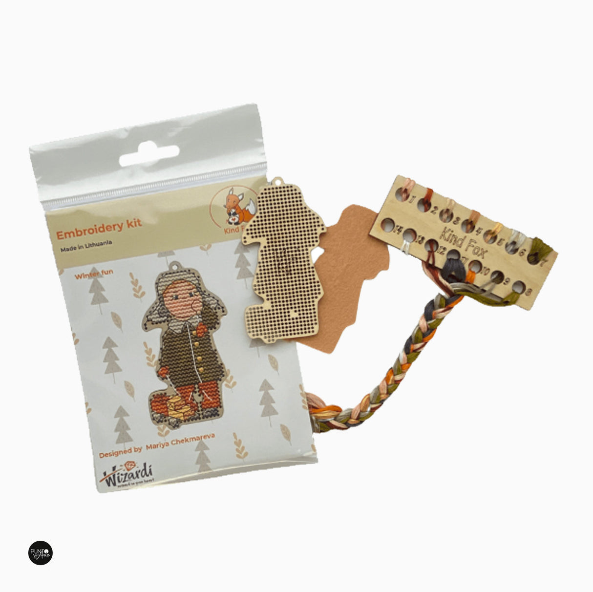 Winter Fun - Wizardi - Cross stitch kit KF022/55