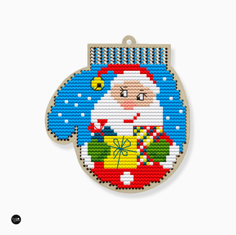 Santa Claus - Wizardi - Cross stitch kit KF022/60-2