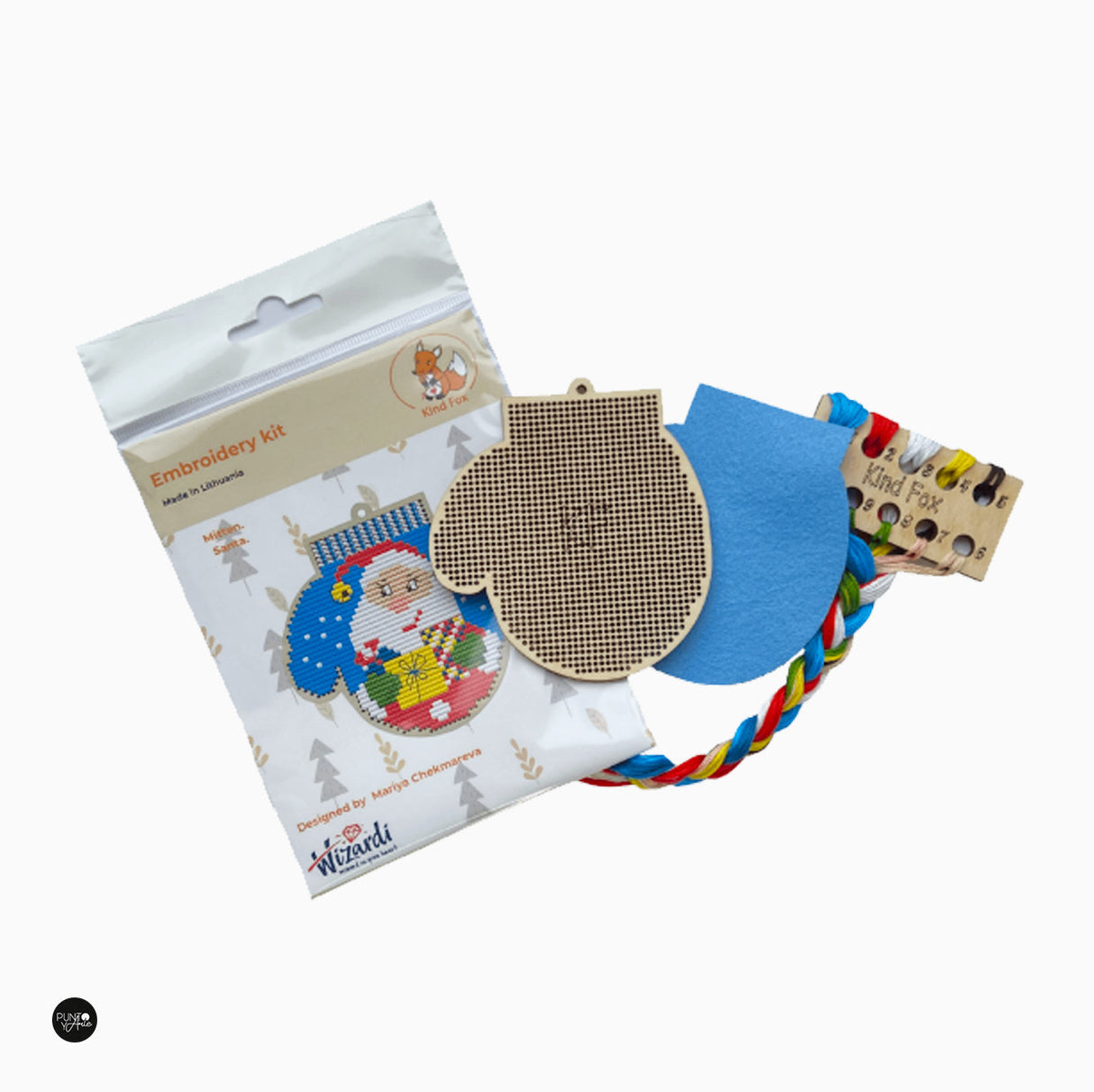Santa Claus - Wizardi - Cross stitch kit KF022/60-2